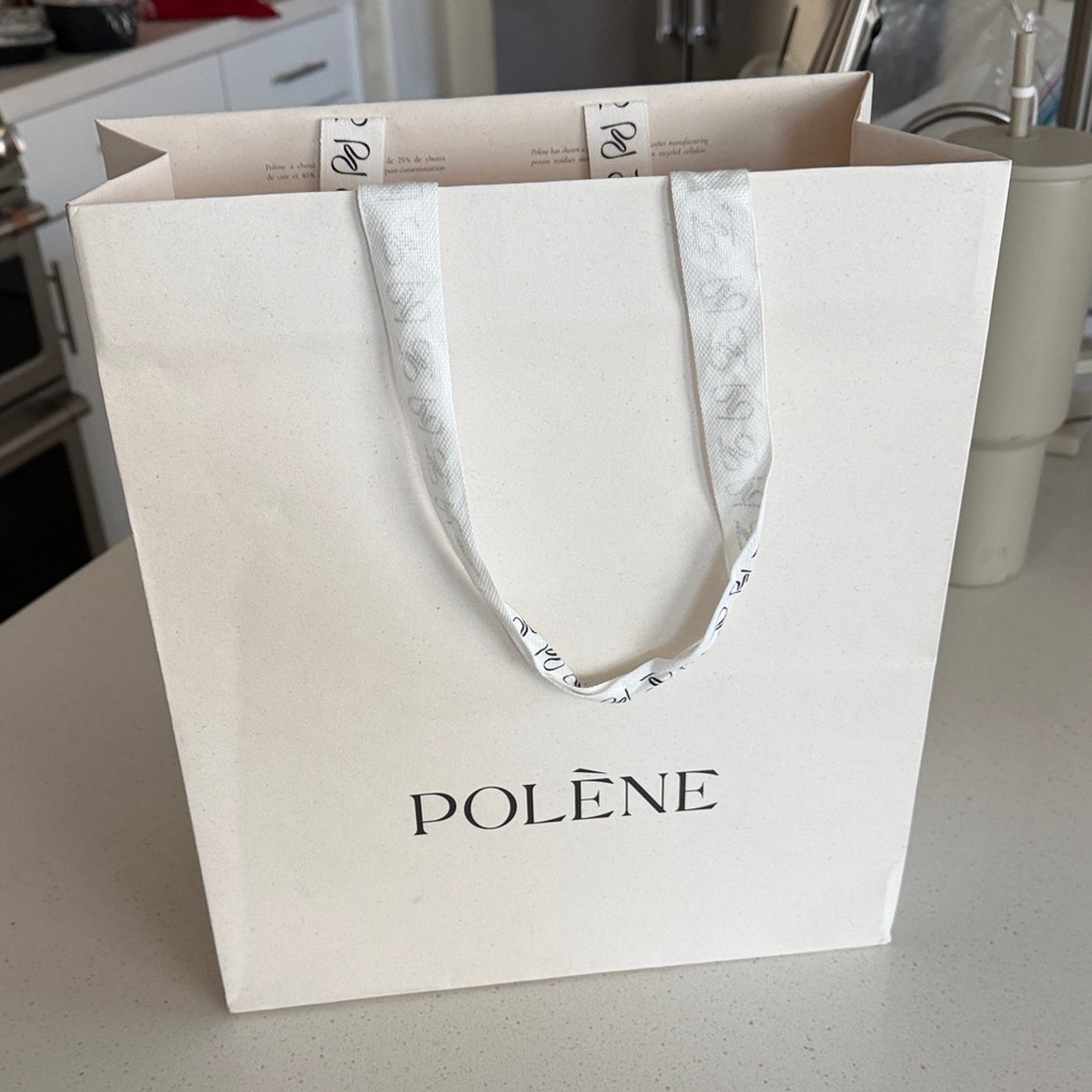 Polène Cream Shopping Bag